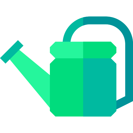 Watering can Basic Straight Flat icon