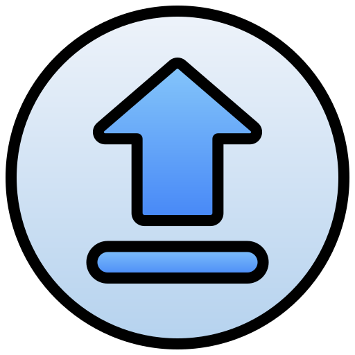 datei-upload Generic Lineal Color Gradient icon