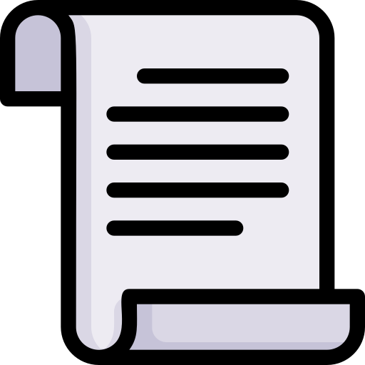 Letter Generic Outline Color icon
