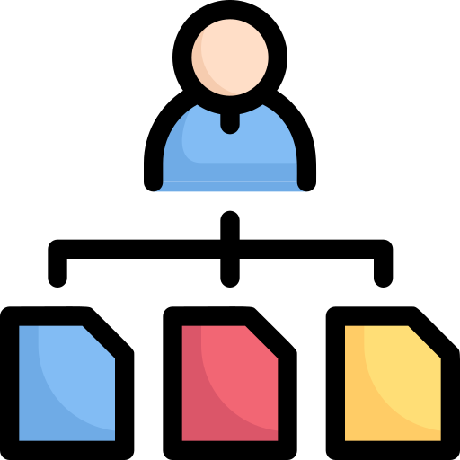 Multitask Generic Outline Color icon
