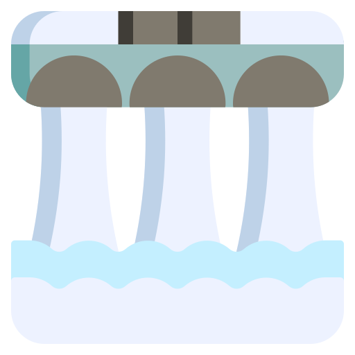 ダム Generic Flat icon