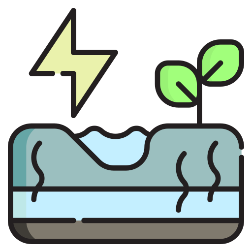 Geothermal energy Generic Outline Color icon