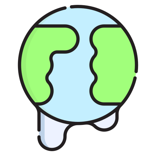 지구 온난화 Generic Outline Color icon