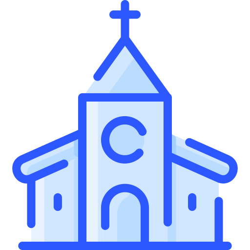 Church Vitaliy Gorbachev Blue icon