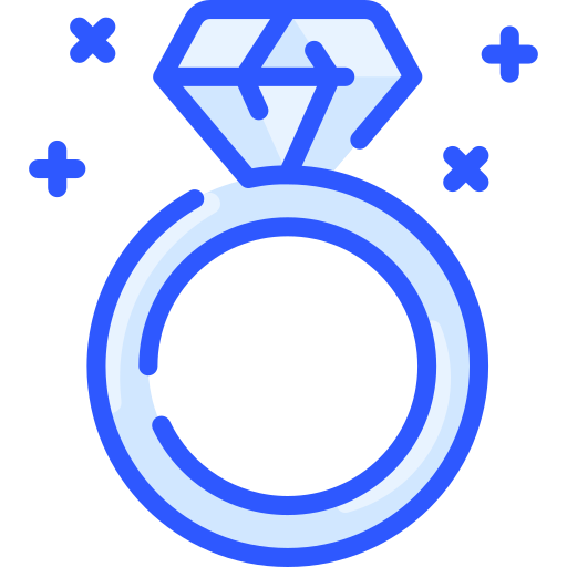 결혼 반지 Vitaliy Gorbachev Blue icon