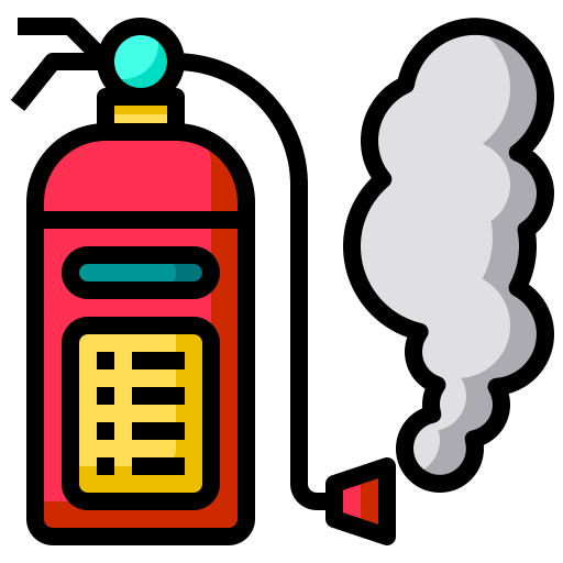 Fire extinguisher Phatplus Lineal Color icon