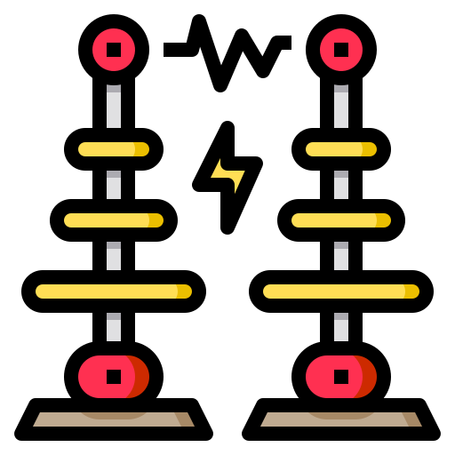 テスラコイル Phatplus Lineal Color icon