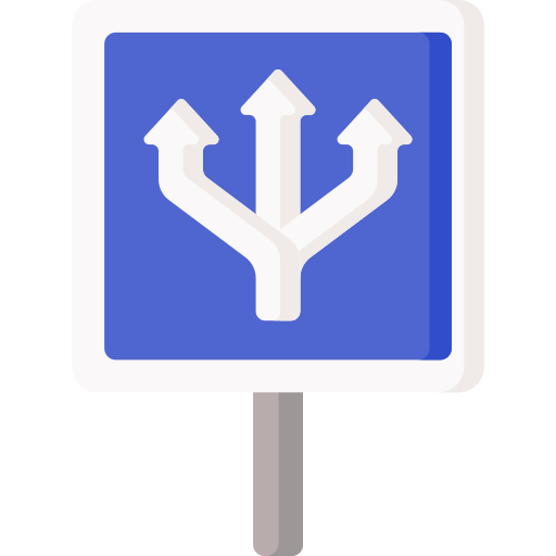 tres vías Special Flat icono