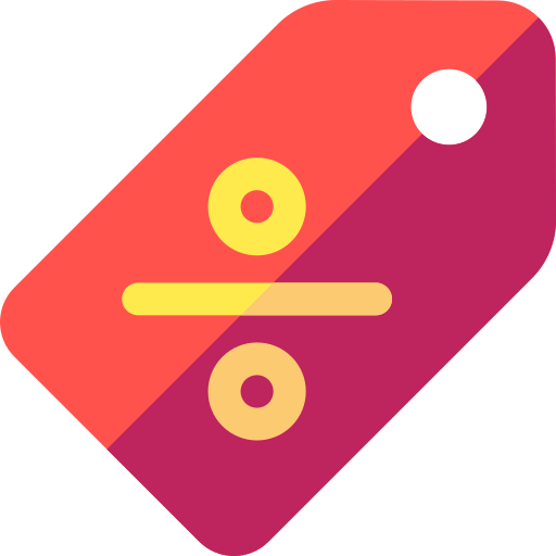 割引 Basic Rounded Flat icon