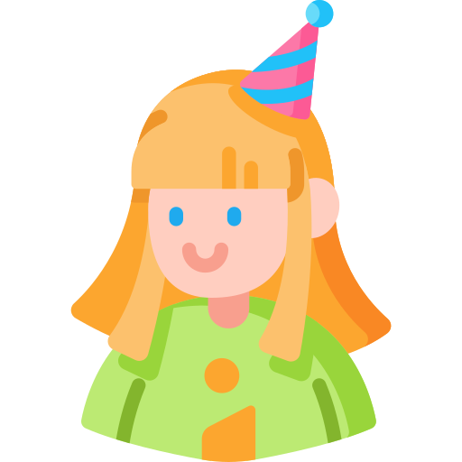 Birthday girl Special Flat icon