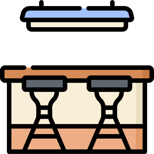 bancone da bar Special Lineal color icona