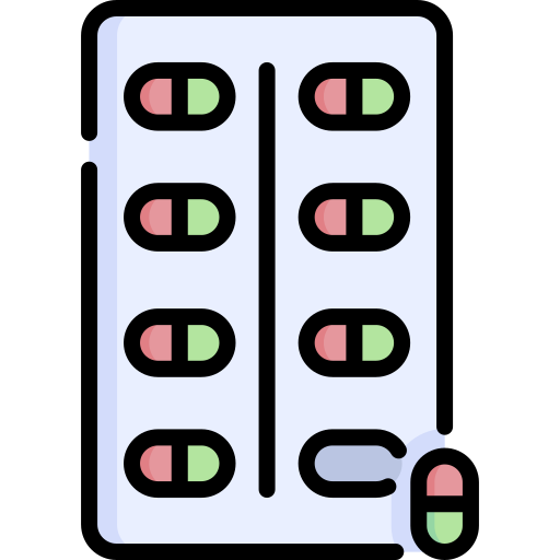 pastillas Special Lineal color icono