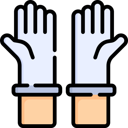 beschermende handschoenen Special Lineal color icoon