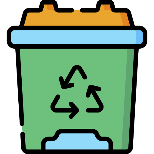 Garbage Special Lineal color icon