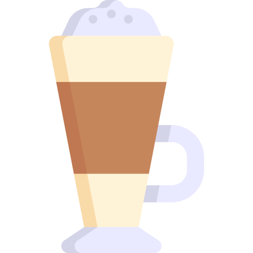 latte macchiato Special Flat icon
