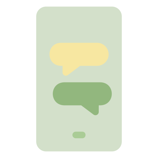 chat telefónico Generic Flat icono