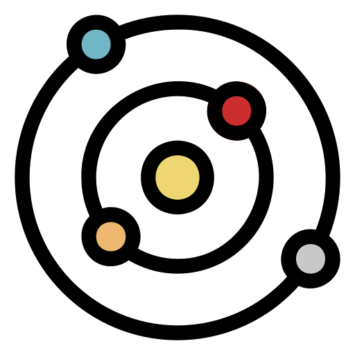 Планета Generic Outline Color иконка