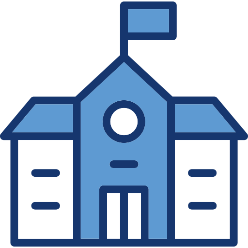 escuela Generic Blue icono