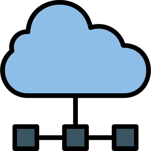 serveur cloud Generic Outline Color Icône