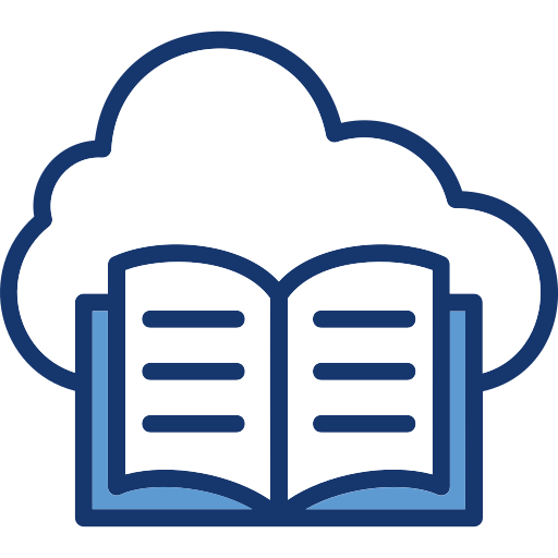libreria digital Generic Blue icono