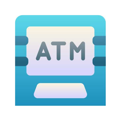 bankomat Generic Flat Gradient ikona