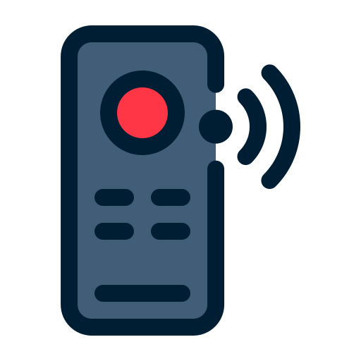 Remote Generic Outline Color icon