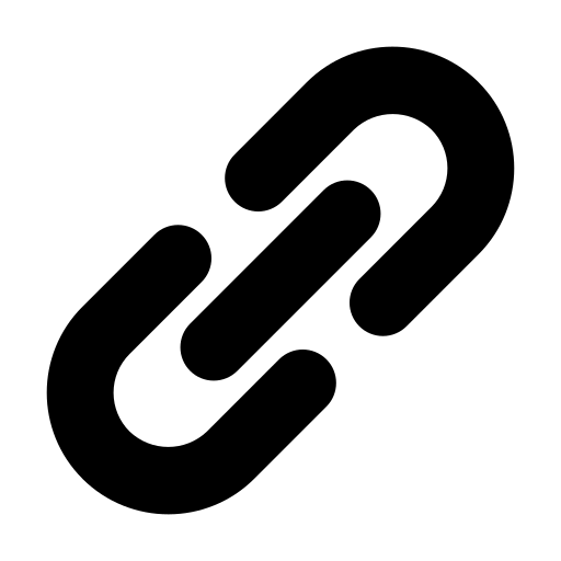 lien Generic Glyph Icône