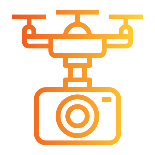 Camera drone Generic Gradient icon
