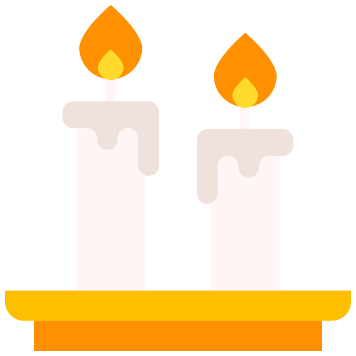 Candles Good Ware Flat icon