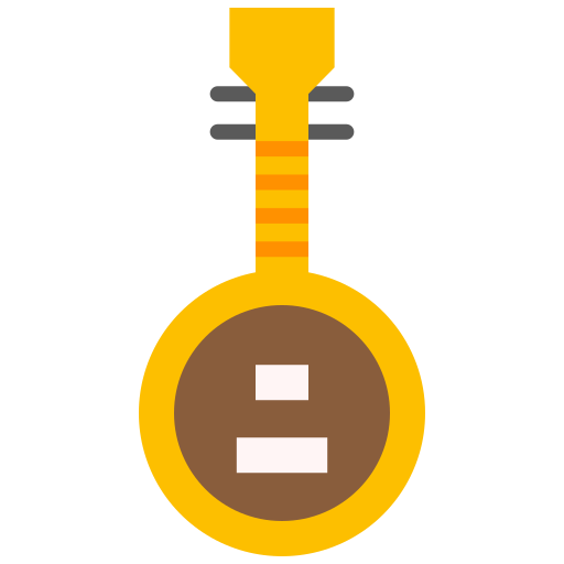 Sitar Good Ware Flat icon