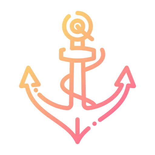 Anchor Good Ware Gradient icon