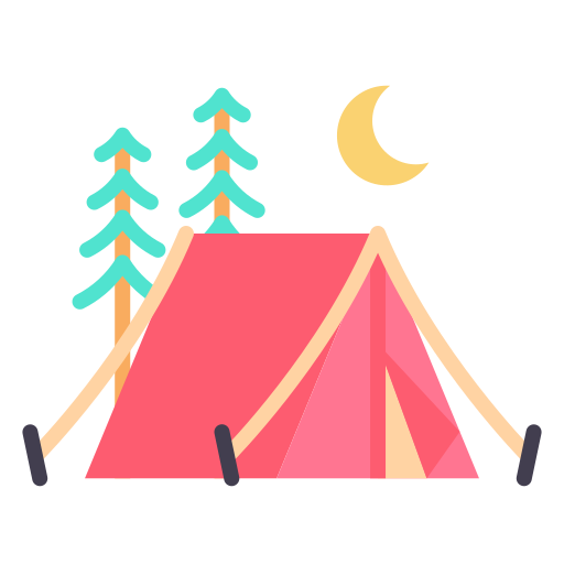 tent Good Ware Flat icoon