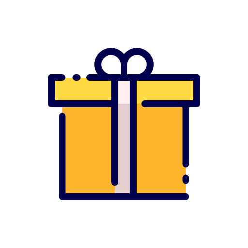 geschenkbox Good Ware Lineal Color icon