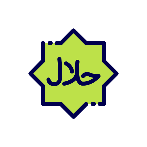 halal Good Ware Lineal Color ikona