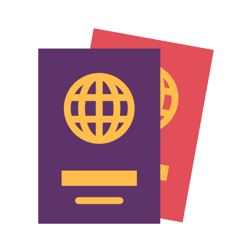 Passport Good Ware Flat icon