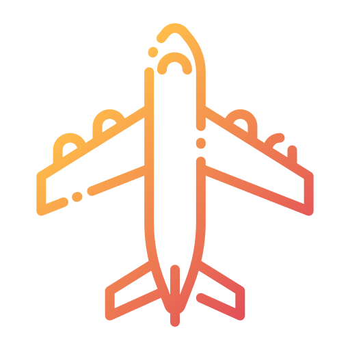 飛行機 Good Ware Gradient icon