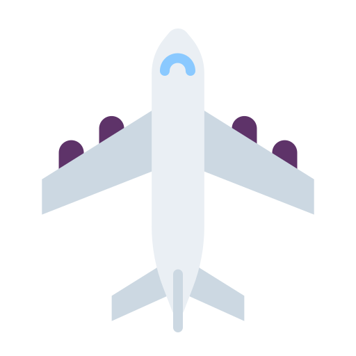 vliegtuig Good Ware Flat icoon
