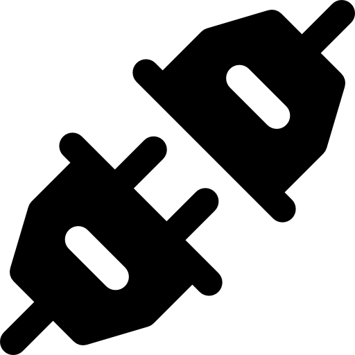 stecker Basic Rounded Filled icon