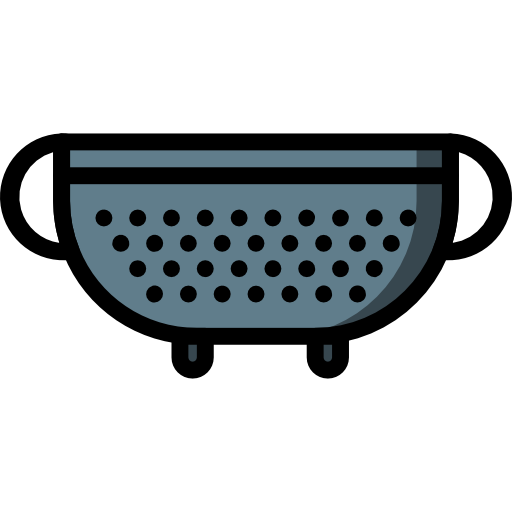 Colander Basic Mixture Lineal color icon