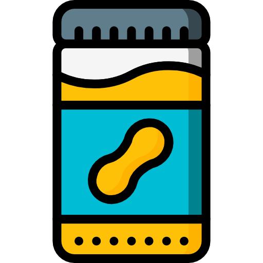 Peanut butter Basic Mixture Lineal color icon
