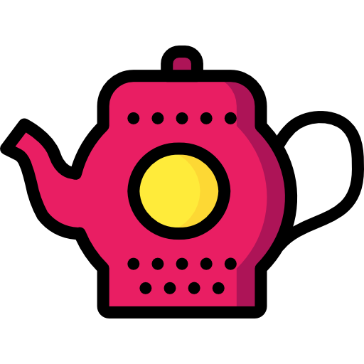 Tea pot Basic Mixture Lineal color icon