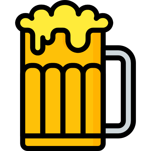 Beer Basic Mixture Lineal color icon