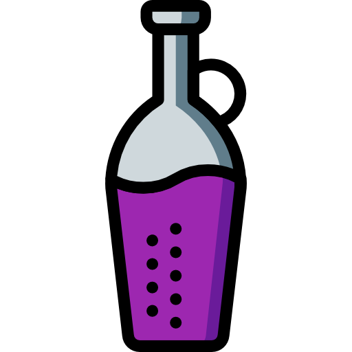 Bottle Basic Mixture Lineal color icon