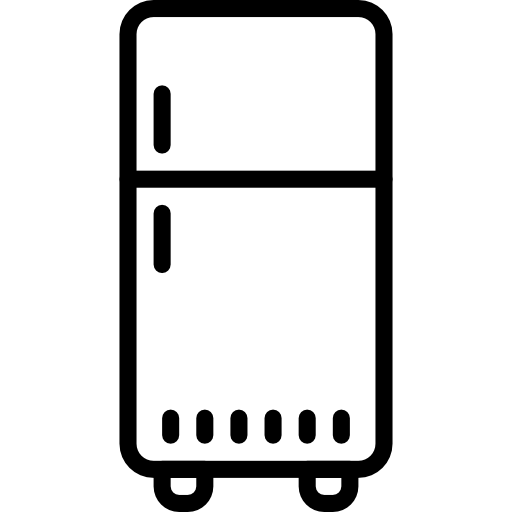 Fridge Basic Mixture Lineal icon