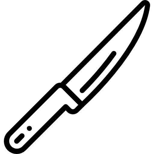 ナイフ Basic Mixture Lineal icon