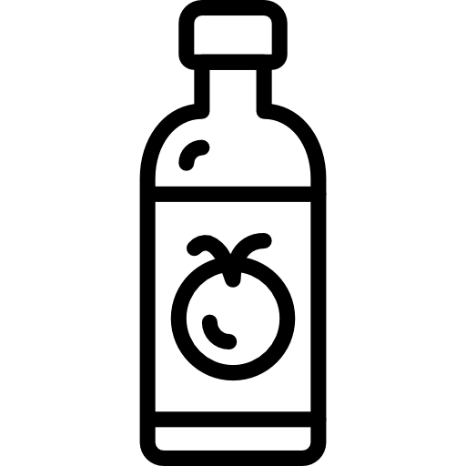 토마토 쥬스 Basic Mixture Lineal icon