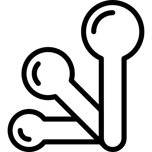 Łyżki Basic Mixture Lineal ikona