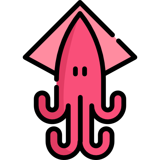 calamar Special Lineal color Icône