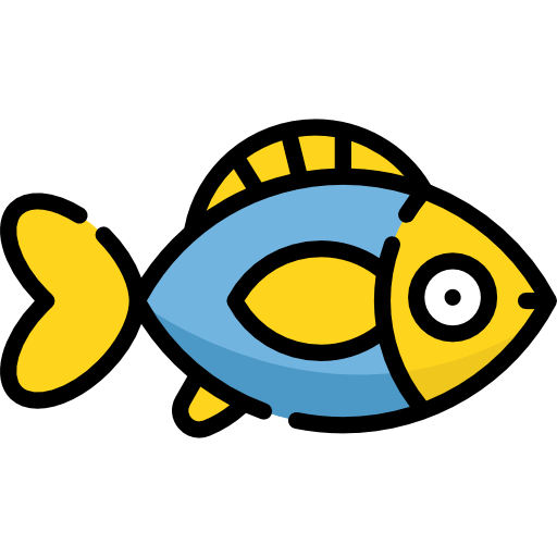 Fish Special Lineal color icon