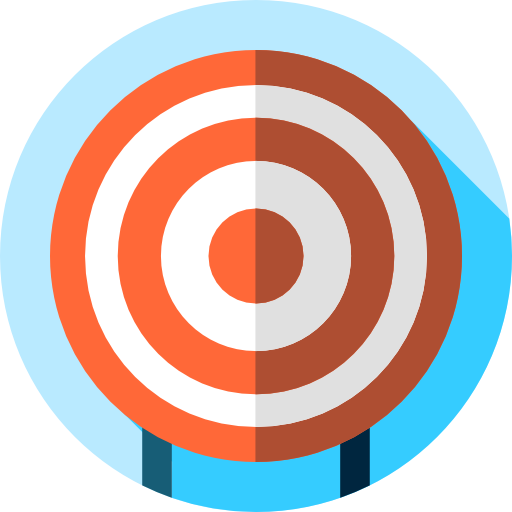 Target Flat Circular Flat icon